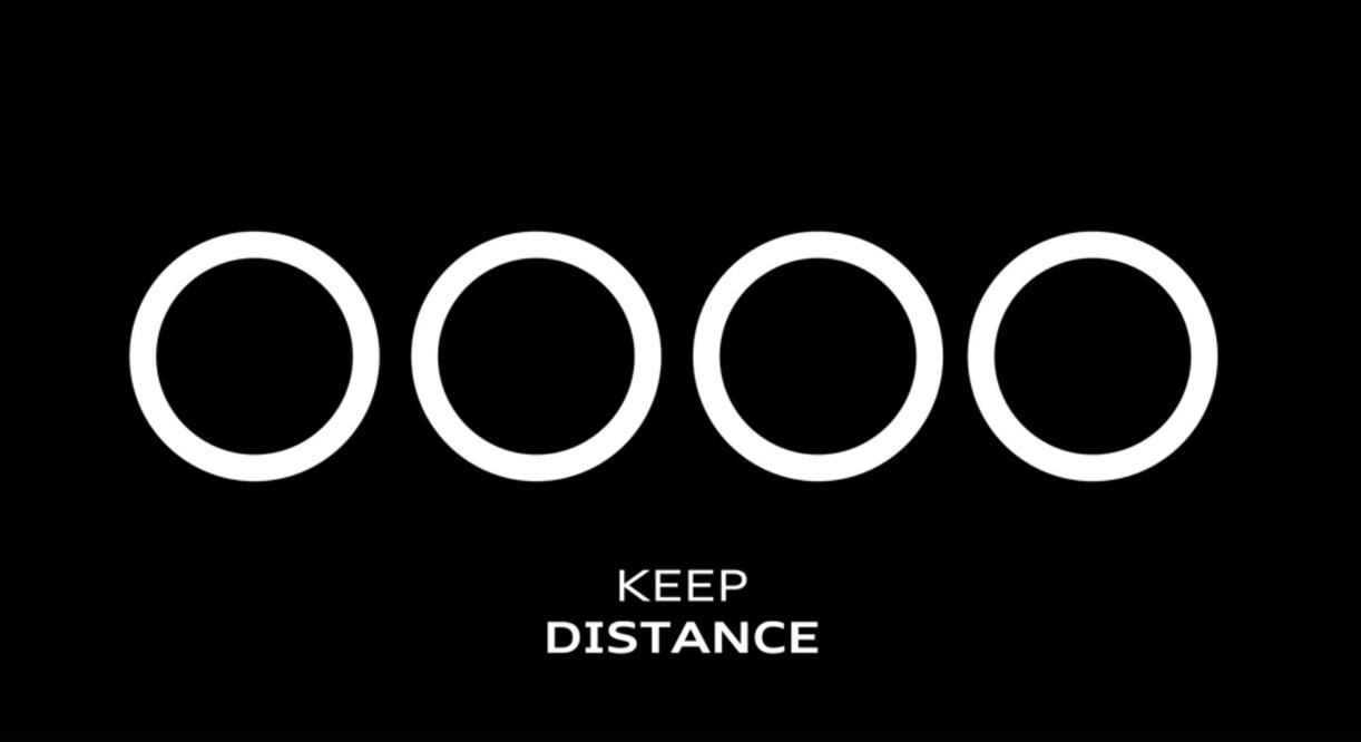 Volkswagen y Audi cambian su logo y promueven el distanciamiento social