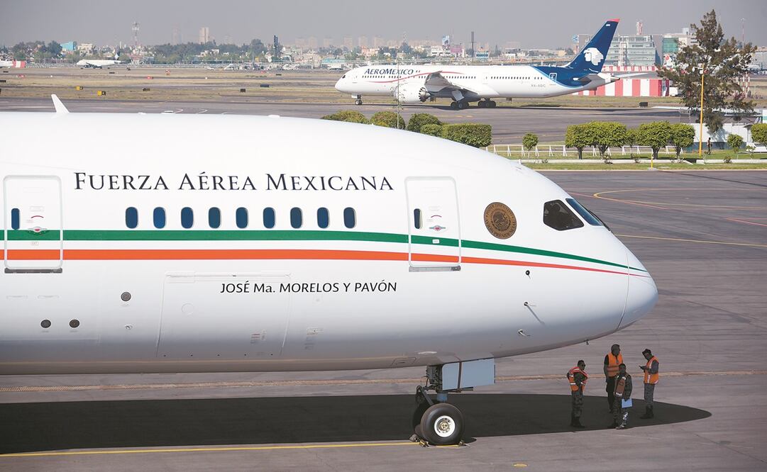 Avión presidencial llegará hoy a México