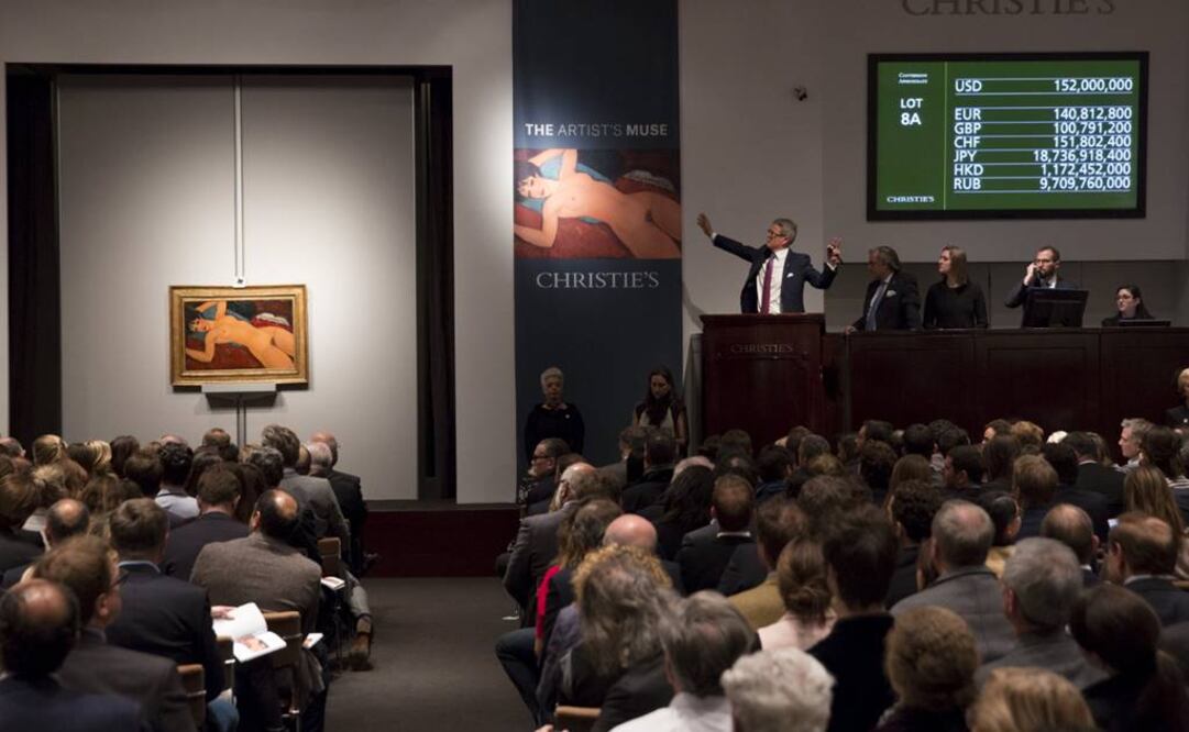 La obra superó definitivamente las expectativas de Christie's de 100 millones de dólares. (FOTO: Reuters)