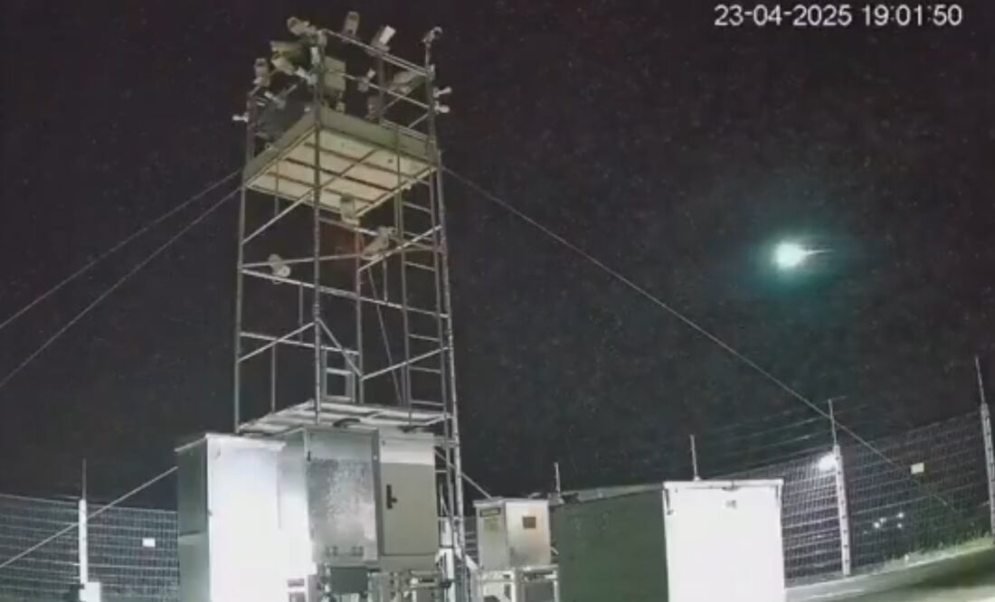 El objeto podría ser "quizás el más grande que ha caído en la región" de Brasil. Imagen: Captura de pantalla