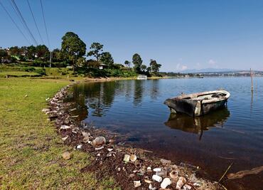 "Subió bastantito, antes se veían más piedras que ahorita”