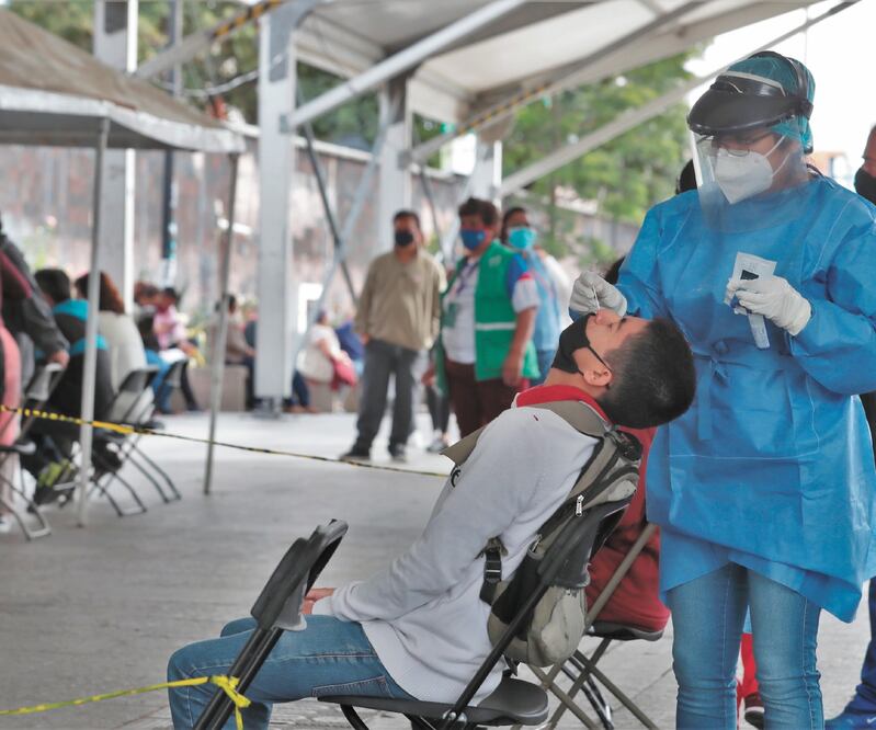 La CDMX registra un aumento de 11% en el estimado de contagios de Covid. Foto: ARCHIVO EL UNIVERSAL