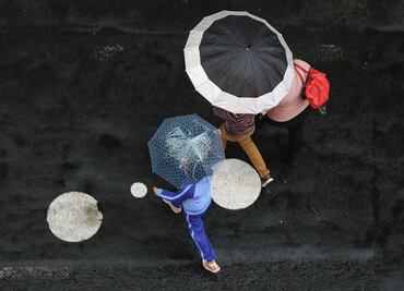 Llueve en cinco delegaciones de la capital