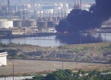 Se registra nuevo incendio en refinería de Salina Cruz, Oaxaca; no se reportan víctimas