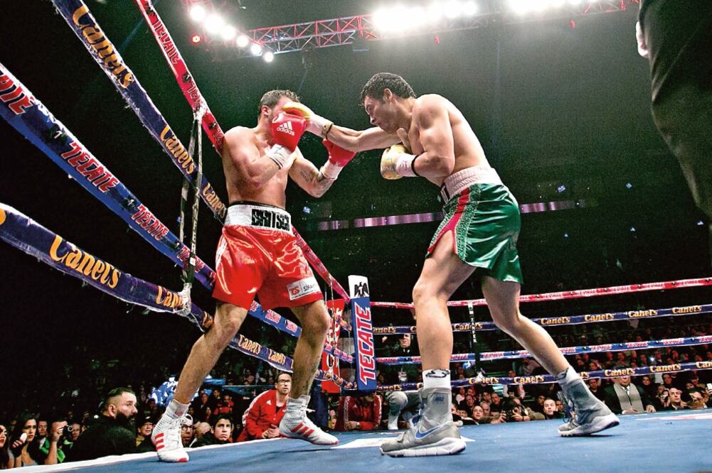 El “Hijo de la Leyenda” mostró mejoría respecto a sus últimas actuaciones; no completó el nocaut porque su rival aguantó mucho castigo (IMAGO7)