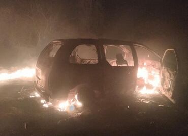 Explota camioneta con combustible robado en Tlahuelilpan, Hidalgo