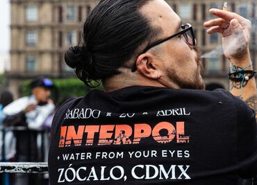 Transmisión EN VIVO concierto de Interpol desde el Zócalo de la CDMX