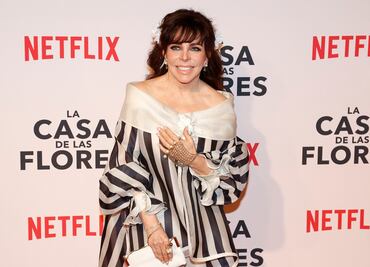 Verónica Castro reacciona tras polémica muerte en "La casa de las flores 2"