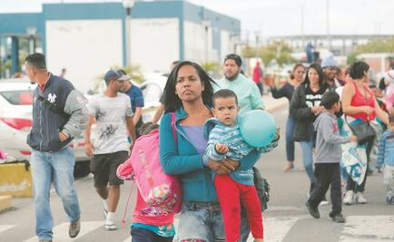 Por Maduro, venezolanos huyen a México