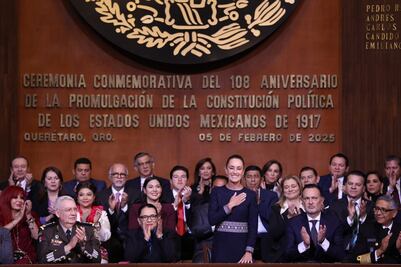 Sheinbaum asegura que no somos colonia ni protectorado de nadie; “La Constitución es nuestro escudo para defender a la nación”, dice