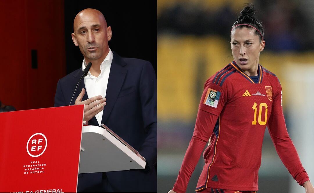 Luis Rubiales decidió no mirar a Jennifer Hermoso ni en la televisión / FOTO: ESPECIAL