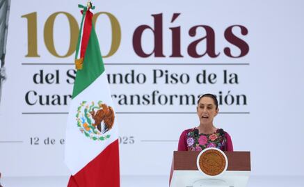 “México está cambiando para bien”; las frases clave y emotivas de Sheinbaum en su discurso por los 100 días de su administración