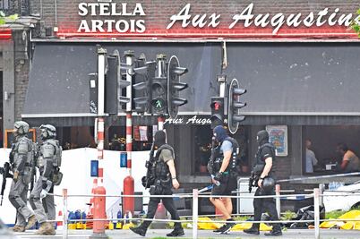 Terror en Lieja: sujeto mata a tres y es abatido