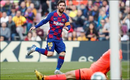 Barcelona aplasta al Eibar con “póker” de Messi