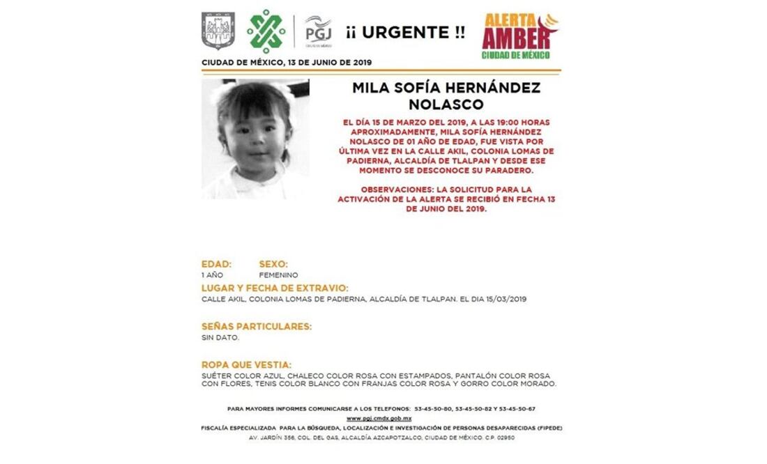 Foto: Twitter @PGJDF_CDMX