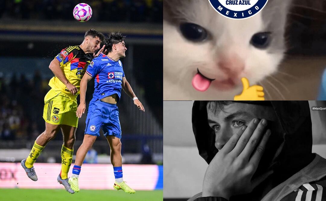 Así se dio la respuesta en redes sociales, tras la victoria de Cruz Azul en el Clásico Joven - Fotos: Imago7/Especial