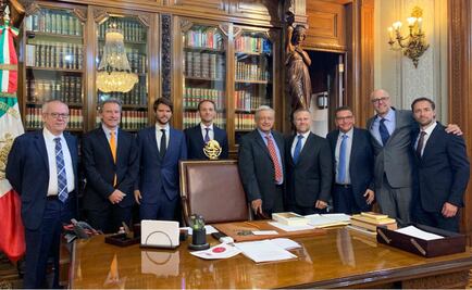 AMLO recibe a inversionistas de IKEA en Palacio Nacional