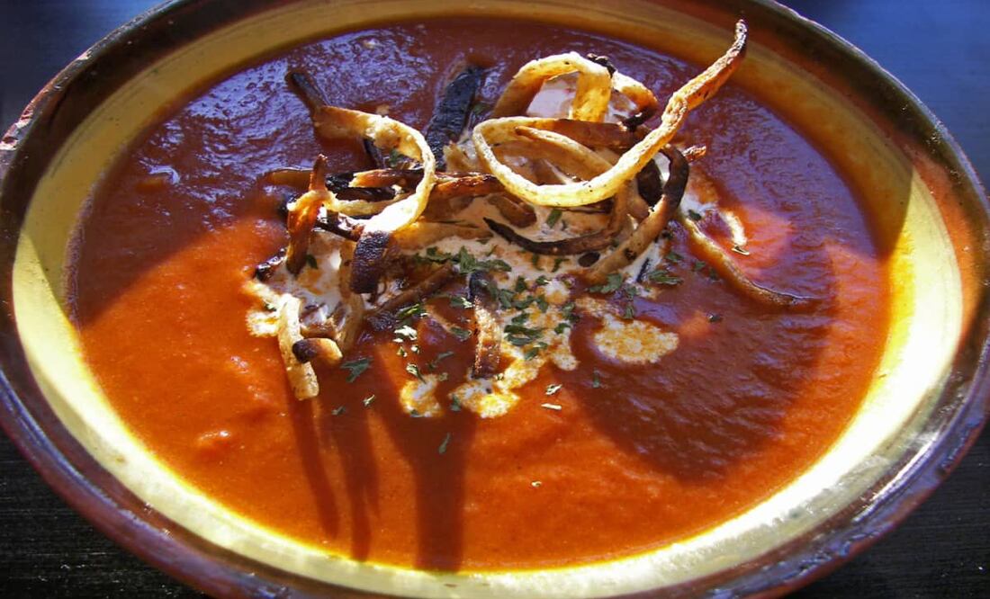 La sopa azteca celebra el mestizaje en la cocina. Foto: Flickr.