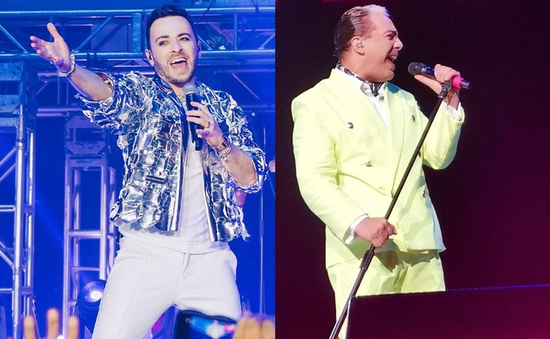 Martín Ricca y Cristian Castro son doscantantes que han triunfado en el país de origen del otro.
Fotos: Instagram