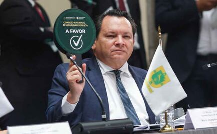 Joaquín Díaz Mena participa en Consejo Nacional de Seguridad Pública; reafirma su compromiso de garantizar la paz en Yucatán