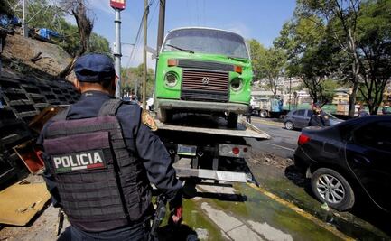 Retiran más de mil automóviles abandonados en vía pública de la Álvaro Obregón
