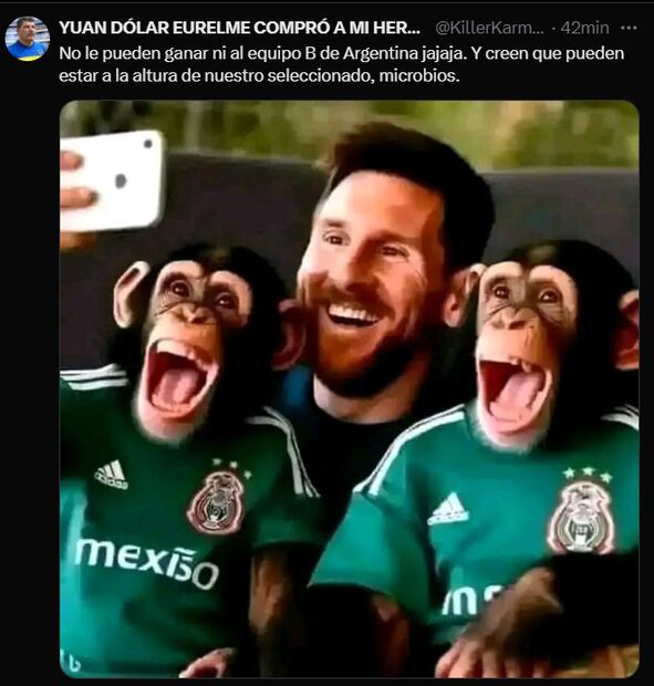 Los mejores memes de la derrota de México ante River Plate