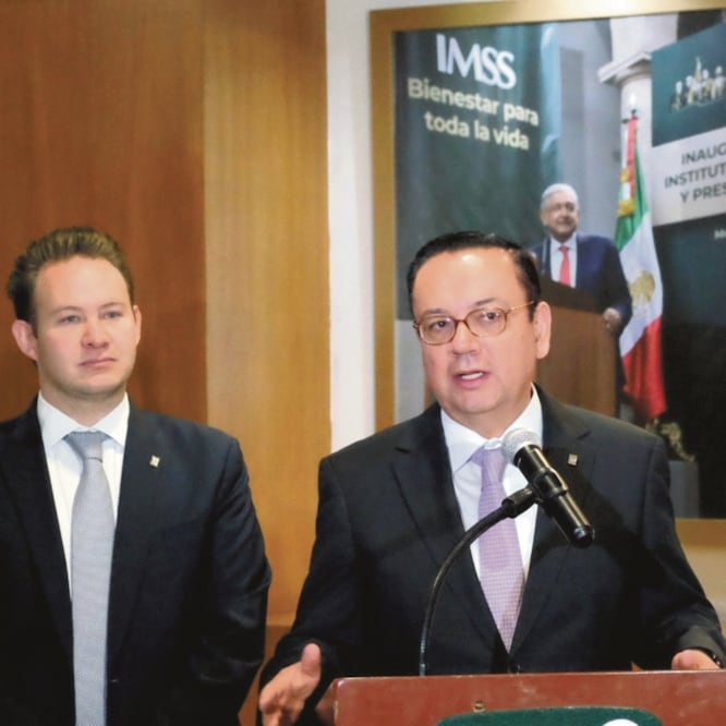 En conferencia de prensa, Germán Martínez Cázares, director general del Instituto Mexicano del Seguro Social, aseguró que están listos y dispuestos a sumarse a la creación del Instituto Nacional de Salud para el Bienestar.  TOMADA DE TWITTER
