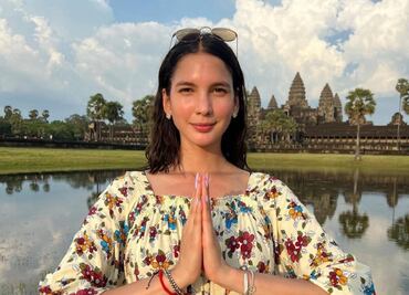 Ary, novia de Luisito Comunica, no cierra su jumper y su look encanta