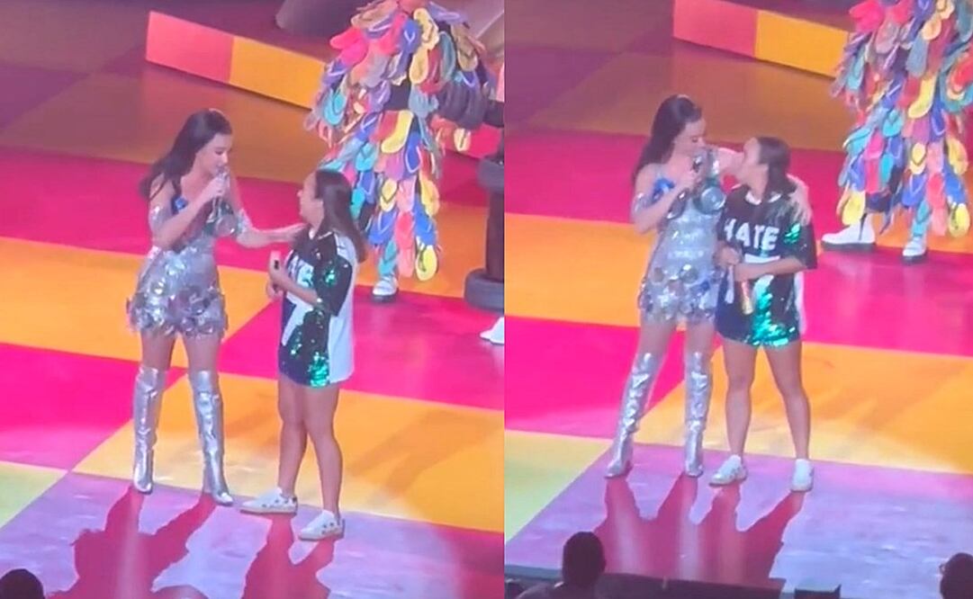 Katy Perry y su fan mexicana "encendieron" los ánimos del concierto. Foto: TikTok @marianaloll6