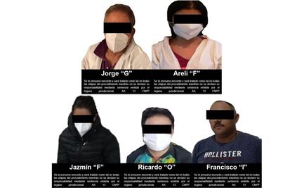 Vinculan a proceso a 5 integrantes del Cártel de Sinaloa; operaban en la CDMX