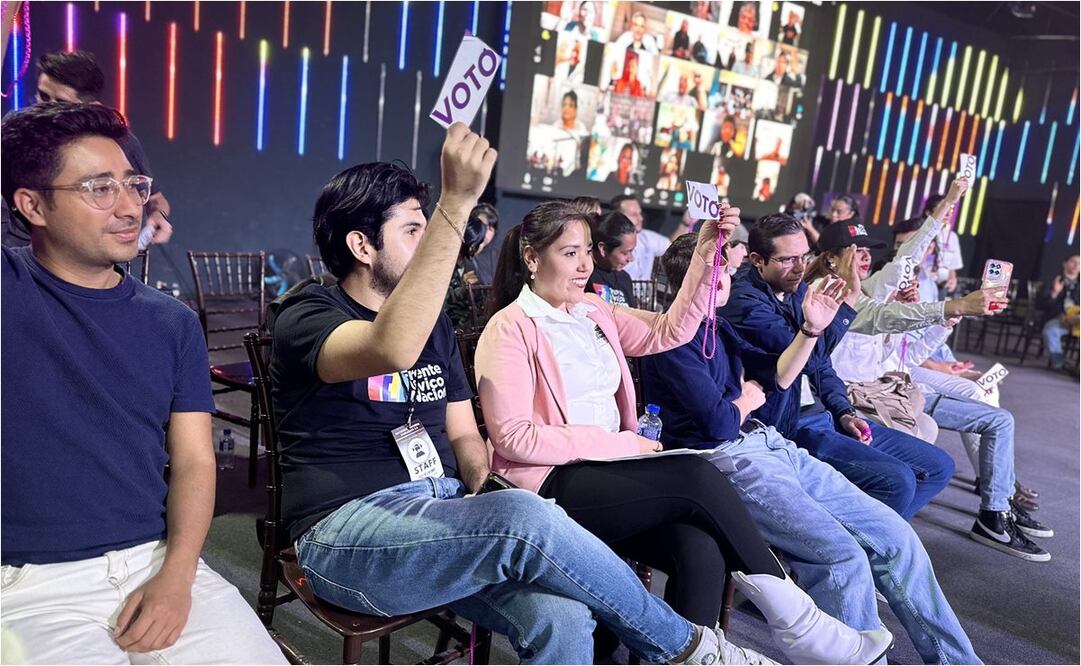 Frente Cívico Nacional. Foto: Tomada de @FCN_mx