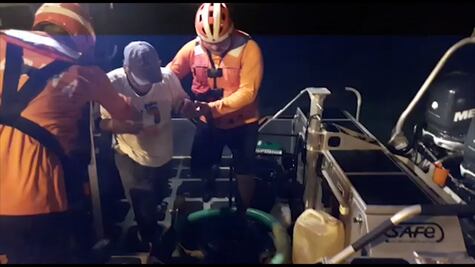 Rescata Marina a 5 personas de embarcación en Tamaulipas