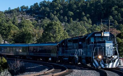 Suspenden corridas del tren "El Chepe" por lluvias y deslaves en Chihuahua