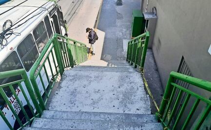 Denuncian daños en puentes peatonales de Paseo Tollocan