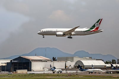 Gobierno reserva avalúo del avión presidencial