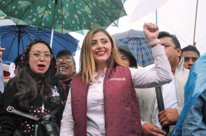 Candidata de Morena llama corrupto a AMLO