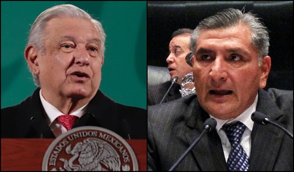 Presidente Andrés Manuel López Obrador / Adán Augusto López Hernández, secretario de Gobernación. Foto: especial