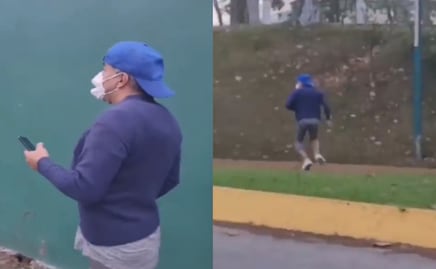 Video. “Maldito cobarde”, mujer enfrenta a su acosador en Xalapa, Veracruz; agresor huye corriendo 