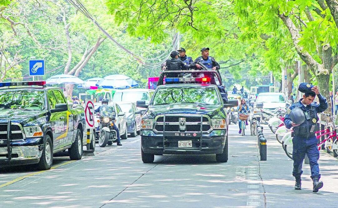 Police operation launched in Condesa neighborhood