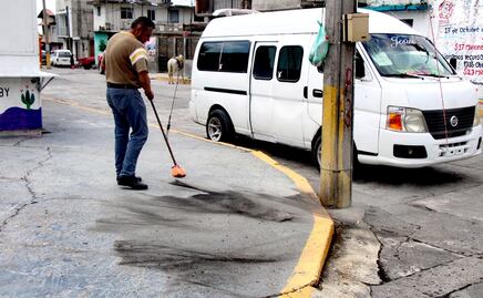 Suspenden clases presenciales en 11 municipios de Puebla por ceniza del volcán Popocatépetl