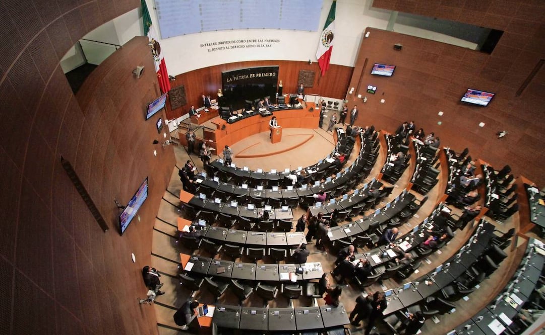 Senado de la República. Foto: EL UNIVERSAL