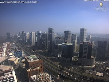 Se disipa banco de niebla en el poniente del DF