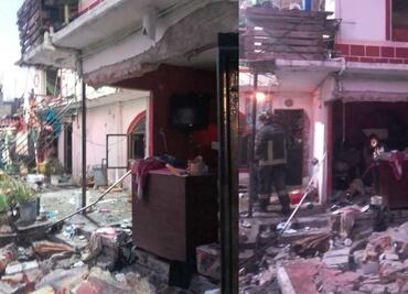 Explosión de gas deja una persona lesionada y daños en 3 casas de Tlalnepantla