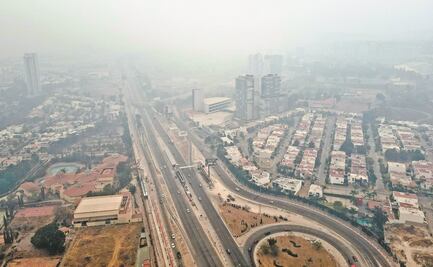 Activan alerta atmosférica por humo de incendio
