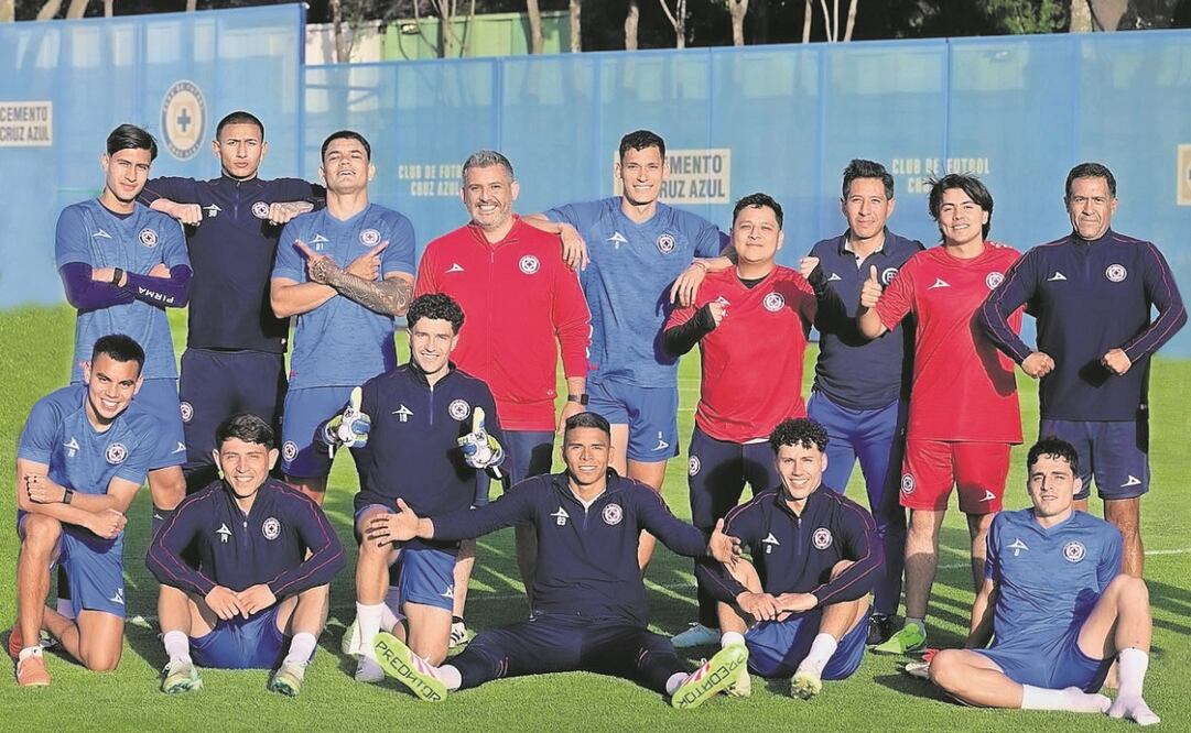La Máquina goza del envión anímico. Foto: Club Cruz Azul