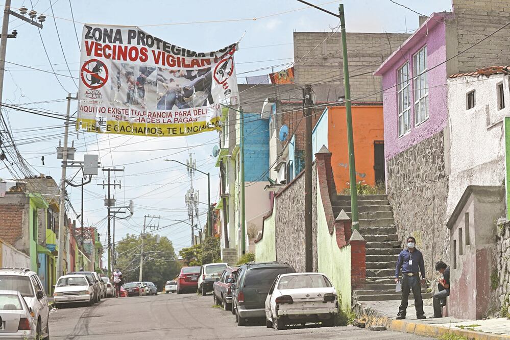 Vecinos advierten que actuarán por mano propia. Foto: JORGE ALVARADO. EL UNIVERSAL