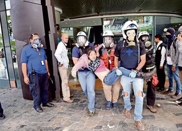 Protestas en Venezuela “pegan” a centro comercial