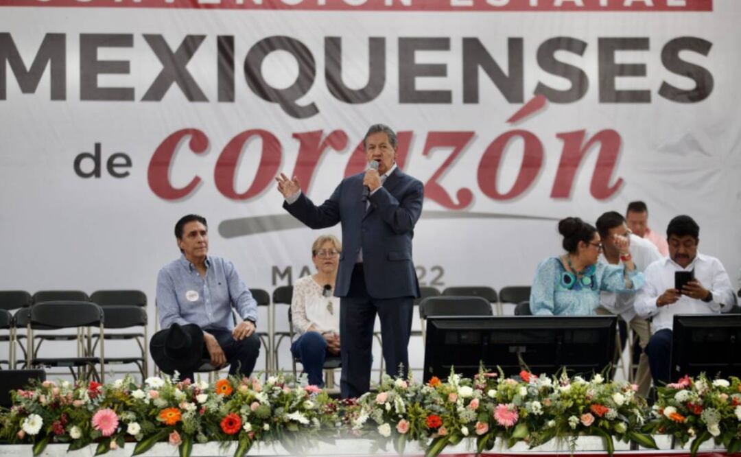 Foto: Germán Espinosa/El Universal/ Texcoco, Estado de México. Convención estatal mexiquense de Corazón encabezada por el senador Higinio Martínez