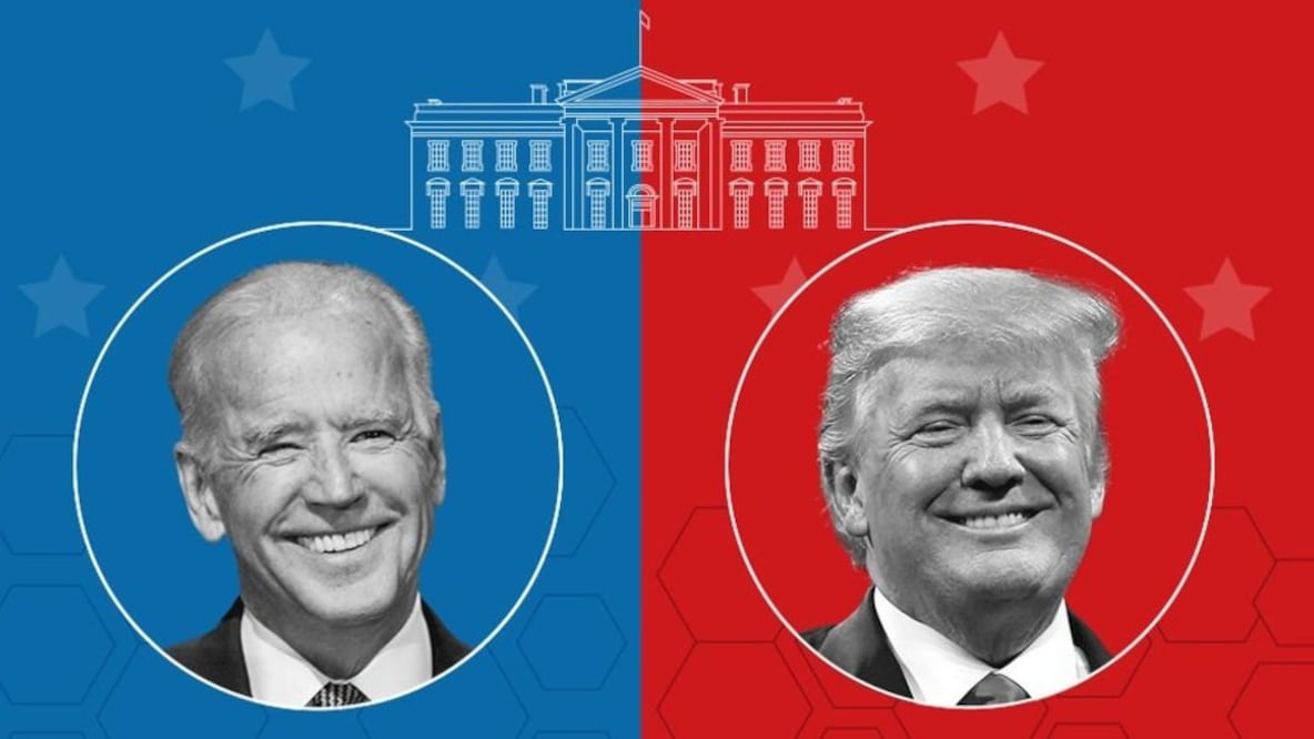 Joe Biden (izquierda) y Donald Trump son considerados los protagonistas de la elección estadounidense de este año (Foto: BBC)