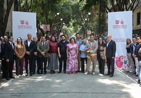 Brugada entrega obras de remodelación de la Zona Rosa; es un corredor estratégico y de gran valor patrimonial, destaca